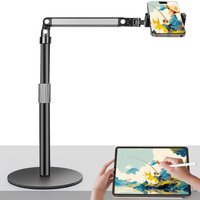 Support De Téléphone Portable Pour Vidéo Support De Bureau Pour Téléphone De Bureau 360 ° Réglable, Base Solide Compatible Avec