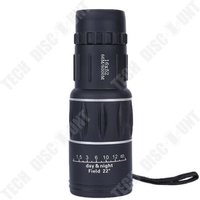 TD® Télescope monoculaire bicolore haute définition à grossissement élevé miroir d'observation des oiseaux télescope extérieur campi