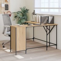 Vidaxl Bureau Chêne Sonoma 141x141x75 Cm Bois D'ingénierie
