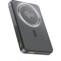 Magsafe Batterie Externe, Certifié Qi2 Batterie Externe Magnétique 10000mah, 15w Power Bank Sans Fil, Mini Powerbank Usb-C Pd 22.5w Charge Rapide,