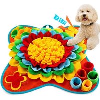 Tapis À Renifler Couineur Pour Chiens, Tapis De Fourrage Interactif Pour Chats Pour Une Alimentation Lente, Puzzle Engageant Pour Chiens T