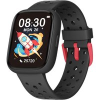 Montre Connectée Enfant Non App Connectée, 1,83"" Smartwatch Avec Podomètre, Ip68 Étanche, Cardiofrequencemètre, Moniteur De Sommeil, Jeux Puzzle