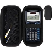 Dur Étui de Protection pour TI-36X Pro/TI-30Xa/TI-30X Plus/TI-30XIIS/TI-30XS/TI-30X Pro Calculatrice Scientifique (Noir)