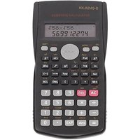 KK-82MS-D Calculatrice Scientifique Portable avec 240 Fonctions Affichage à Deux Lignes pour Fournitures de rentrée