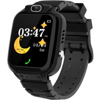 Montre Connectée Enfant, Montre Connectée Gps Enfant Avec Téléphoniques Et Appel Vidéo, Chat Familial, Mode Classe, Bouton Sos, Ip68, Cadeau Pour