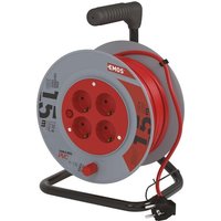 Enrouleur De Câble De 15 M - 4 Prises Schuko