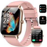 Montre Connectée Homme Femme Avec Appels Bluetooth,1,96 Pouces Smartwatch