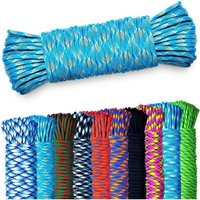 Paracord 550 Corde En Paracorde 5,10 Ou 15 M À 7 Brins,Équipement D'extérieur,Camping,Corde En Paracorde Pour Collier De Chien,Laisse Pour Chien