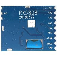 mini module récepteur audio vidéo FPV 5.8G sans fil RX5808 pour système FPV hélicoptère RC