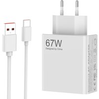 Chargeur Xiaomi 67W Charge Rapide Usb C Turbo Pour Xiaomi 14 13T 13 Pro 13 12 Lite 12X Redmi Note 13 12 11 10 9 Poco F5 F5 Pro X6 X5 X4, Charge