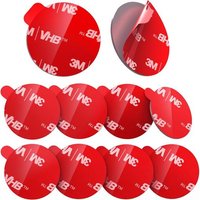 Lot De 8 Adhésif De Remplacement Compatible Avec Pop Support De Douille, Vhb 3 M Adhésifs Pour Voiture Magnétique Support Pour Téléphone Portable Et