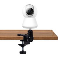 Caméra Surveillance Support Fixation Caméra Intérieur Extérieur Camera Supports Moniteur Clip, Rotatif à 360 Degrés, pour Surveiller Home Security