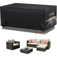 Housses Pour Mobilier De Jardin: Résistante À L'hiver Housse Salon De Jardin Exterieur 420d Oxford Housse Table De Jardin Résistant À La Vent Pluie