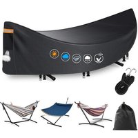 Housse de hamac imperméable et résistante 420D pour extérieur, protection contre la poussière respirante avec grille d'aération, bande imperméable, 3