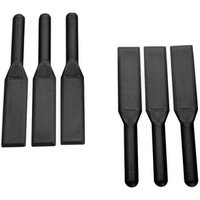 "LOT DE 6 SPATULES EN PLASTIQUE POUR CREPIERES TEFAL"