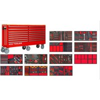 Servante d'atelier complète extra large MEGA EV XXL 782 outils MW Tools MWE999G6A