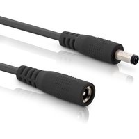 Câble d'extension CC, bloc d'alimentation universel pour bandes LED, caméras de surveillance, imprimantes, routeurs, commutateurs, etc. Fiche CC