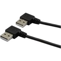 9 Pouces Mini Combinaison De Câble Usb Mini Usb À Angle Droit Et Gauche D'angle Mâle Vers Usb Type A 2.0 Angle Gauche Homme Synchronisation Des