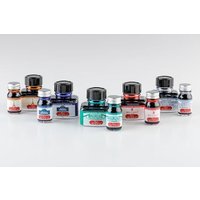 bin 13827T - Flacon d'encre à écrire pour stylo-plumes et stylos roller - 30 ml - rouge - Moulin rouge