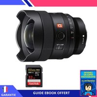 Sony FE 14mm f/1.8 GM + 1 SanDisk 32GB UHS-II 300 MB/s + Ebook 'Devenez Un Super Photographe'
