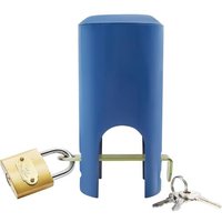 Cadenas Robinet Exterieur, Systèmes de Verrouillage de Robinets, Serrure de Robinet Prévenir le vol et le Vandalisme, Bleu
