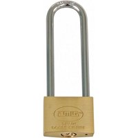 Cadenas de sécurité Comprend 2 clés Arc extra long Laiton et arc en acier traité Pour casiers de gym, portes, armoires, valises, sacs à dos Double