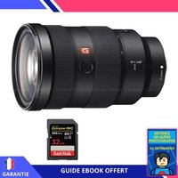 Sony FE 24-70mm f/2.8 GM + 1 SanDisk 32GB Extreme PRO UHS-II SDXC 300 MB/s + Ebook 'Devenez Un Super Photographe'