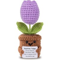 Cadeaux De Tulipe Positive De Poche-Remplacement Allemand De Pomme De Terre Positive,Cadeau De Muter,Bon Cadeau De Rétablissement,Cadeau De Rentrée