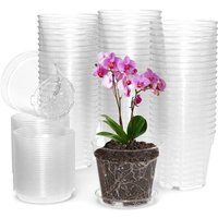 Pots De Fleurs D'intérieur En Plastique 7,6 Cm-60 Cm