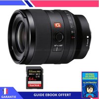 Sony FE 35mm f/1.4 GM + 1 SanDisk 64GB Extreme PRO UHS-II SDXC 300 MB/s + Ebook 'Devenez Un Super Photographe'