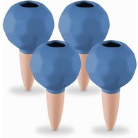 Arrosage En Terre Cuite, En Lot De 6, Diamètre: 6 Cm, Arrosage Dosé De Vos Trésors Verts, Marron Et Bleu