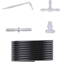 Arrosage goutte à goutte, kit d'arrosage automatique pour plantes en pot, balcon, lit de plantes, kit d'irrigation solaire goutte à goutte