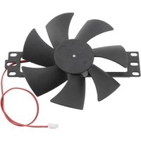 Ventilateur de Cuisinière à Induction 18 V Ventilateur de Cuisine Longueur Totale 14,4cm Diamètre de La Lame Du Ventilateur 11cm Diamètre Du Trou