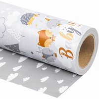 Papier d'emballage réversible - Mini rouleau