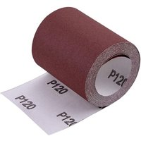 Papier de Verre Rouleau 5m x 93mm Papier Abrasif pour Ponçage Polissage, Grain 120