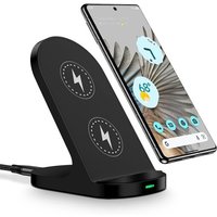 Chargeur Induction Samsung Chargeur Sans Fil Pour Samsung Galaxy S25 Ultra/S24 Fe/S23/S22/S21/Z Flip 6, 15w Station De Charge Rapide Wireless Charger