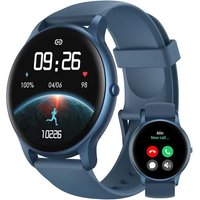 Montre Connectée Homme Femme Avec Appels Bluetooth, Montre Sport Avec 100+ Sportifs, Étanche Ip68, Moniteur Sommeil, Fréquence Cardiaque, Podomètre,