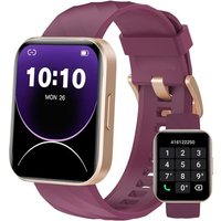 Montre Connectée Homme Femme Avec Appel Bluetooth Podometre Cardiofrequencemetre Oxymetre Montre Sport Etanche Ip68 Cycle Menstruel Suivi Sommeil