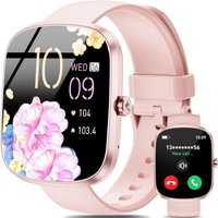 Montre Connectée Femme Homme Avec Appel Bluetooth,1.91"" Smartwatch Avec 140+Sportifs,Etanche Ip68,Montre Sport Pour Surveiller Cardio,Podometre Et