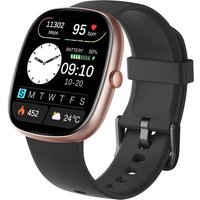 Montre Connectée Pour Homme Femme Smartwatch Avec Appel Bluetooth Montre Sport Podometre Sommeil Moniteur Cardiofrequencemetre Spo2 100+ Sportifs