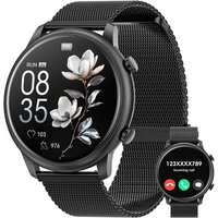 Montre Connectée Femme Avec Appel Bluetooth,1.39"" Hd Montre Connectée Avec 2 Bracelets Avec Moniteur De Sommeil Fréquence Cardiaque Podomètre
