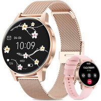 2025 Montre Connectée Femme Avec Siri/Et/Hrv, 1.27"" Tft Smartwatch Avec Appel Bluetooth Cardiofréquencemètre 120+ Modes Sport Montre Ip68 Fitness