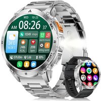Montre Connectée Homme Avec Appels Bluetooth Et Écran Amold 1.62"", Ip68 Étanche Et Batterie 730Mah Smartwatch Avec 110 Modes Sportifs/Fréquence