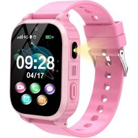 4G Montre Connectée Enfant Gps, Appel Vidéo, Réveil, Appareil Photo, Mode Scolaire, Jeux, Chat, Montre Intelligente, Gps Enfant, Cadeau De Noël