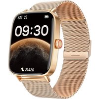 Montre Connectée Femme, Montre De Sport Tendance, Montre Running Podometre, Montre Connectée Santé/Cardio/Sommeil, Smartwatch Compatible Android/Ios,