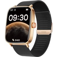 Montre Connectée Femme, Montre De Sport Tendance, Montre Running Podometre, Montre Connectée Santé/Cardio/Sommeil, Smartwatch Compatible Android/Ios,