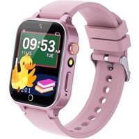 Montre Intelligente Enfants 26 Jeux, Montre Connectée Enfant Garcon Fille Hd Caméra Musique Mp3 Lecteur Vidéo Podomètre Contrôle Parental Réveil,