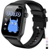 Montre Connectée Enfant Moniteur De Sommeil Fréquence Cardiaque Podomètre Calories Modes Sport Bluetooth Appel Étanche Réveil Jeux Jouet Fitness