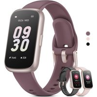 Montre Connectée Femme Homme Petit, 1,47'' Bracelet Connecté Avec Fréquence Cardiaque, Spo2, Suivi Sommeil, Montre Podometre, Etanche 3Atm Smartwatch