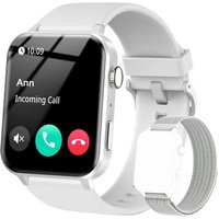 Montre Connectée Femme Homme, Montre Appel, Appels Numérotation, 100 Modes De Sport, Écran 1.85 Pouce, Assistant Vocal, Bluetooth 5.0, Pour